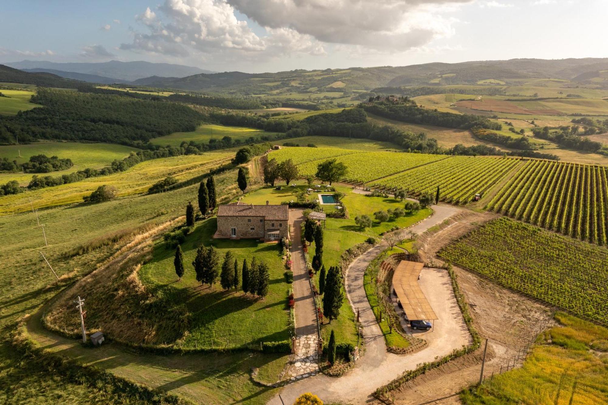Sce Quiric Villa San Quirico d'Orcia Exterior photo